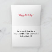 *2つの種類のおもしろい*は、「独自の」パーティーに カード (内部)