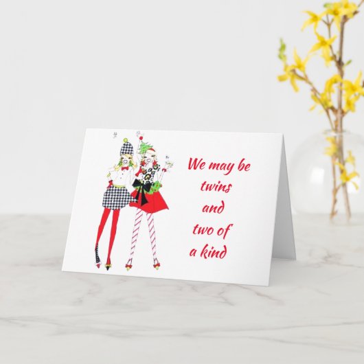 *2つの種類のおもしろい*は、「独自の」パーティーに カード (黄色い花)