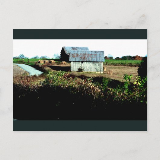 2つの納屋 ポストカード (正面)