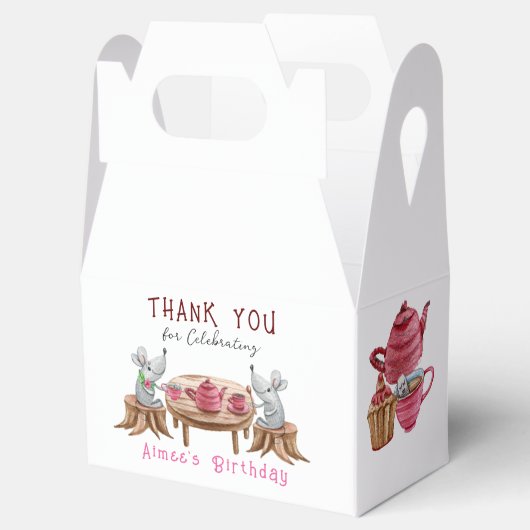 2つの紙用お茶Faver Box、Gaball 4x2.5x5 フェイバーボックス (オープン)