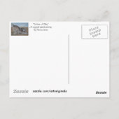 2つの素晴らしい狼の風光明媚な野生動物の写真 ポストカード (裏面)