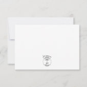 2つの結婚式のためのブーツ日付カードを保存 セーブザデート (裏面)