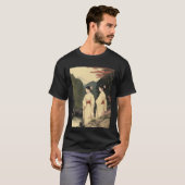 2つの美しいが入り江で Tシャツ (正面フル)