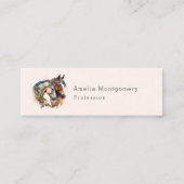 2つの美しい馬ウェスタンボホ スキニー名刺 (正面)