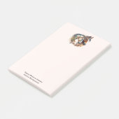 2つの美しい馬ウェスタンボホ ポストイット (アングル)