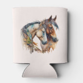 2つの美しい馬ウェスタンボホ 缶クーラー (裏面)