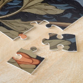 2つの美しい黒のキャップ付き《鳥》アメリカゴガラ ジグソーパズル (側面)