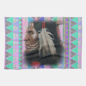 2つの羽 キッチンタオル (横)