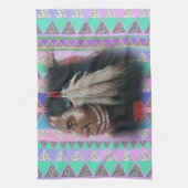 2つの羽 キッチンタオル (縦)