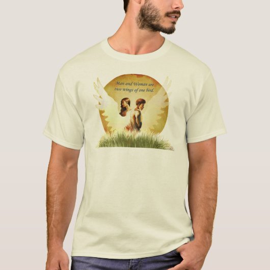 2つの翼 Tシャツ (正面)