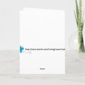 2つの考え青い鳥と木を持っているあなた方の カード (裏面)