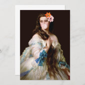 2つの花を持つバブルガムディーバ サンキューカード (正面/裏面)