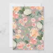 2つの花嫁のドレ結婚スビアンカップルのシャワー 招待状 (裏面)