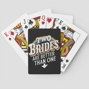 2つの花嫁は1つのレズビアンよりも優結婚れている トランプ