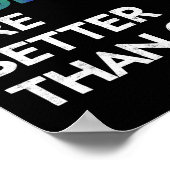 2つの花嫁は1つのTee LgbtレズビアンBaよりも良い ポスター (角)