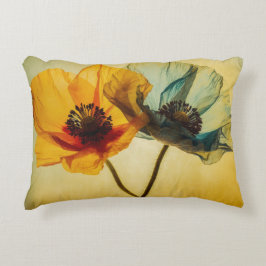 2つの花 アクセントクッション