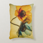 2つの花 アクセントクッション (正面(垂直))