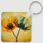 2つの花 キーホルダー (裏面)