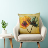 2つの花 クッション (椅子)