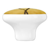 2つの花 セラミックノブ (側面)