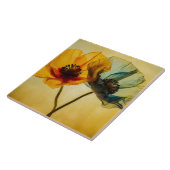 2つの花 タイル (側面)