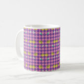 2つの花 ダイヤモンド コーヒーマグカップ (正面左)