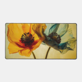 2つの花 デスクマット