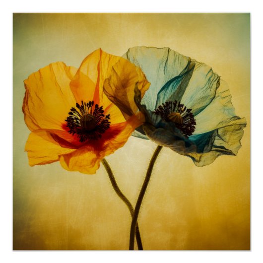 2つの花 ポスター (正面)