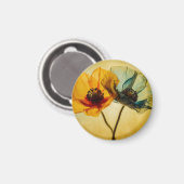 2つの花 マグネット (正面/裏面)