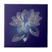 2つの落ちた花びら タイル (正面)