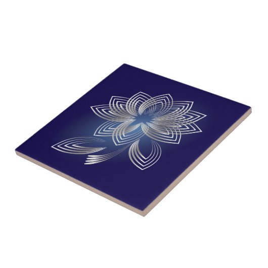 2つの落ちた花びら タイル (側面)