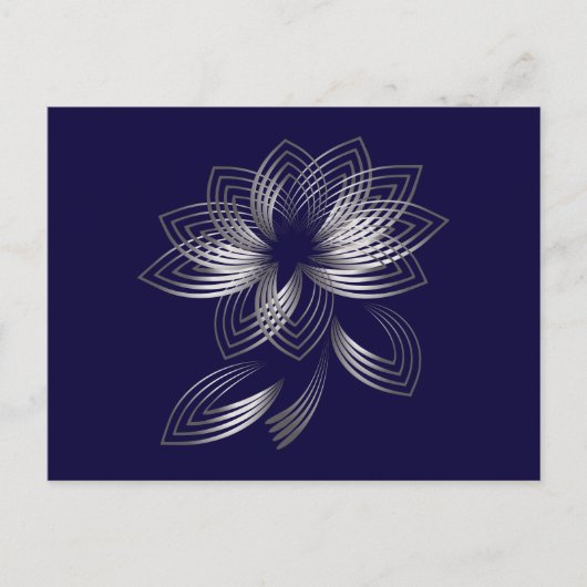 2つの落ちた花びら ポストカード (正面)