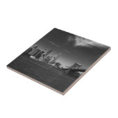 2つの製品で見るパノラミック白黒ブルックリン タイル (側面)