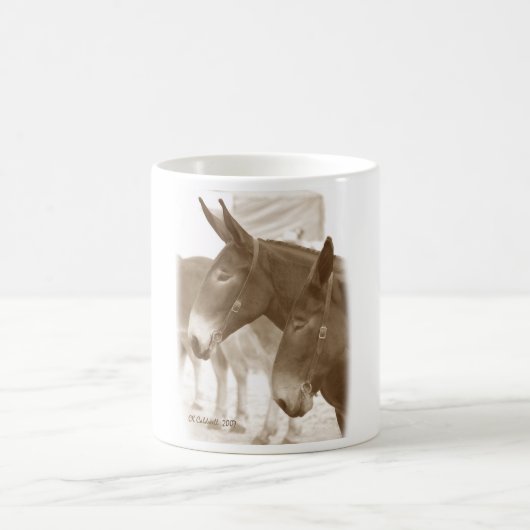 2つの視点 コーヒーマグカップ (中央)