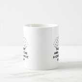 2つの親指…心臓外科(学)外科医 コーヒーマグカップ (中央)