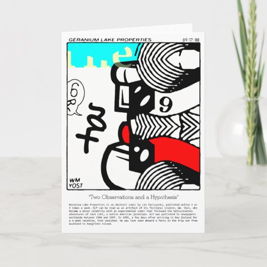 2つの観察と仮説 シーズンカード (正面)