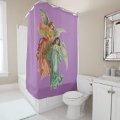 2つの角度からあなたを見守る シャワーカーテン (インサイチュ)