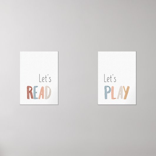 2つの読壁遊画のセットを見せよう (正面)