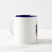 2つの調子のマグ11oz.のShowboatドライブ ツートーンマグカップ (正面左)