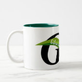 2つの調子のマグ ツートーンマグカップ (左)