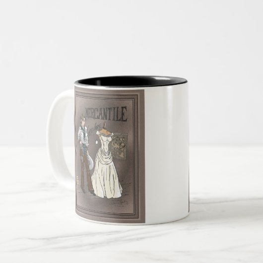 2つの調子のマグ(2つのより多くの週だけ) ツートーンマグカップ (正面左)