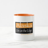 2つの調子の標準的なコーヒー・マグ マグカップ (中央)