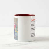 2つの調子の異様なカップルのマグ ツートーンマグカップ (中央)