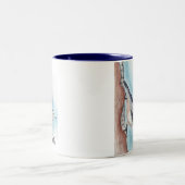 2つの調子の精神病院のマグ ツートーンマグカップ (中央)