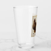 2つの赤いリス（Albrecht Durer著） タンブラーグラス (右)