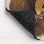 2つの赤いリス（Albrecht Durer著） マウスパッド (コーナー)