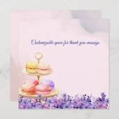 2つの赤ちゃんシャワー用ツインティーサンキューカード サンキューカード (正面/裏面)