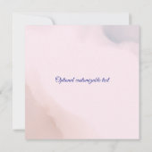 2つの赤ちゃんシャワー用ツインティーサンキューカード サンキューカード (裏面)