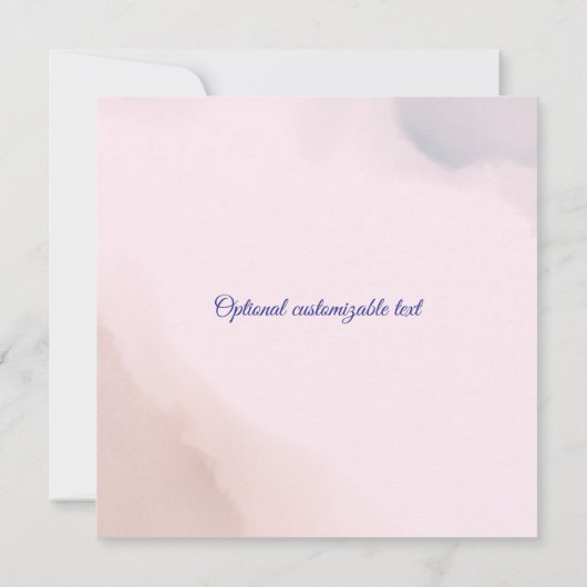 2つの赤ちゃんシャワー用ツインティーサンキューカード サンキューカード (裏面)