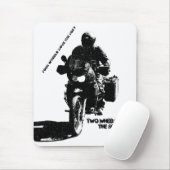 2つの車輪は精神のマウスパッドを動かします マウスパッド (マウス)